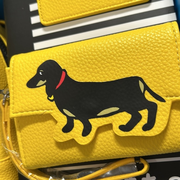 Marc Tetro Dachshund backpack, card case and Wallet - Picture 2 of 7